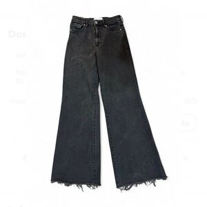 Dear John Charcoal Wide Leg Jeans Size 25